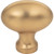 Lyon 1-9/16" Length Oval Knob | 3991SBZ | Jeffrey Alexander