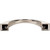 Roman 96 mm Center-to-Center Arch Pull | 944-96NI | Jeffrey Alexander