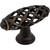 Jeffrey Alexander 749ABSB 2-5/16" Overall Length Antique Brushed Satin Brass Birdcage Tuscany Cabinet "T" Knob