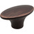Hudson 1-7/8" Length Oval Knob | 650-DBAC | Jeffrey Alexander