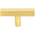 Dominique 2-1/4" Length Bar Knob | 845TL-BG | Jeffrey Alexander