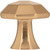 Wheeler 1-1/4" Length Geometric Knob | 678SBZ | Jeffrey Alexander
