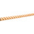 1/2" D x 1" H Alder Half Round Rope Moulding | RMH1ALD | Hardware Resources