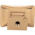 Philip 1-1/4" Length Rectangle Knob | 767SBZ | Jeffrey Alexander