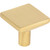 Walker 1 1-1/4" Length Square Knob | 827BG | Elements