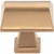 Roman 1-1/4" Length Square Knob | 944SBZ | Jeffrey Alexander