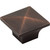 Cairo 1-1/4" Length Square Knob | 595DBAC | Jeffrey Alexander
