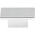 Mirada 16 mm Center to Center Rectangle Knob | 81021PC | Jeffrey Alexander