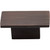 HARDWARE-81021DBAC - Mirada 16 mm Center to Center Rectangle Knob, 81021DBAC - Jeffrey Alexander
