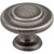 Elements 107BNBDL 1-5/16" Diameter Brushed Pewter Round Arcadia Cabinet Knob