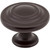 Elements 107ORB 1-5/16" Diameter Dark Bronze Round Arcadia Cabinet Knob