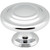 Elements 107PC 1-5/16" Diameter Polished Chrome Round Arcadia Cabinet Knob