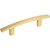 Elements 859-3BG 3" Center-to-Center Brushed Gold Square Thatcher Cabinet Bar Pull