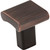 Elements 183DBAC 1" Overall Length Brushed Oil Rubbed Bronze Square Park Cabinet Knob