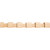 HARDWARE-DEN9POP - 11/16" D x 7/8" H Poplar Dentil Moulding, DEN9POP - Hardware Resources