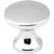 Elements 3915-PC 1" Diameter Polished Chrome Slade Cabinet Mushroom Knob