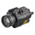 Streamlight Super Bright, 1000-Lumen Tactical Light with Red Aiming Laser with 69132 Remote Tape Switch Plug, Straight