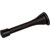 3" Spring Door Stop with Rubber Tip - Matte Black | DS04MB-R | Hardware Resources