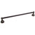 Newbury Brushed Oil Rubbed Bronze 24" Single Towel Bar - Contractor Packed | BHE3-04DBAC | Elements