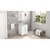 HARDWARE-MIR2CAD-22-GR - 22" W x 1" D x 28" H Grey Cade mirror, MIR2CAD-22-GR - Jeffrey Alexander