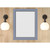 HARDWARE-MIR2CAD-22-BS - 22" W x 1" D x 28" H Blue Steel Cade mirror, MIR2CAD-22-BS - Jeffrey Alexander