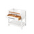 36" Hale Blue Wavecrest Vanity | VN2WAV-36-BL-NT | Jeffrey Alexander