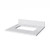 24" White Chatham Vanity, White Carrara Marble Vanity Top, undermount rectangle bowl | VKITCHA24WHWCR | Jeffrey Alexander