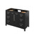 HARDWARE-VKITCAD48BKBGR - 48" Black Cade Vanity, Black Granite Vanity Top, undermount rectangle bowl, VKITCAD48BKBGR - Jeffrey Alexander