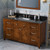 60" Chocolate Chatham Vanity, Black Granite Vanity Top, undermount rectangle bowl | VKITCHA60SCHBGR | Jeffrey Alexander