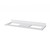 HARDWARE-VKITCAD60BKWCR - 60" Black Cade Vanity, double bowl, White Carrara Marble Vanity Top, two undermount rectangle bowls, VKITCAD60BKWCR - Jeffrey Alexander