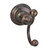 Fairview Brushed Oil Rubbed Bronze Double Robe Hook  - Contractor Packed | BHE5-02DBAC | Elements