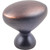 HARDWARE-K460BORB-10 - 1-1/4" Diameter Oval Knob, K460BORB-10 - KasaWare