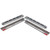Hardware Resources MDB500-089-15GR 15'' Deep x 3-1/2'' High DURA-CLOSE Metal Drawer Box System, incorporates USE58-500 Series Undermount