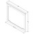 HARDWARE-MIR2CHA-40-CH - 40" W x 1-1/2" D x 34" H Chocolate Chatham mirror, MIR2CHA-40-CH - Jeffrey Alexander