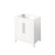 30" White Cade Vanity, Black Granite Vanity Top, undermount rectangle bowl | VKITCAD30WHBGR | Jeffrey Alexander