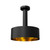 CMC2 14in PAN SHADE, BLACK/GOL | CMC2-PS14-BG | Westgate | Westgate at lightingandsupplies.com