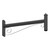Westgate DAB-PB-B Dab Decorative Straight Pole Bracket Model B, For Flat Or Round Poles, Black | Westgate at lightingandsupplies.com