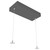 Westgate SCL-CSR-12FT Adj. 12Ft Rectangular Canopy With Two Aircraft Cables For Linear Fixtures Up To 6Ft Long | Westgate at lightingandsupplies.com