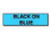 Brother BRTTX5511 BROTHER 1" TX TAPE 24MM BLACK ON BLUE