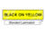 Brother BRTTX6511 BROTHER 1" TX TAPE 24MM BLACK ON YELLOW