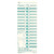 Lathem LTHCH107 LATHEM 2126 (0-23HR) BX/1000 WEEKLY CARDS