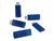 Verbatim VER99121 VERBATIM CLASSIC BLUE 5PK 8GB USB 2.0 FLASH DR