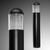 Rayon Lighting T896LED LED Round Dome Top Bollard with Clear Lens Bollard/Pathway