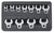 Aircraft Tool Supply 81908 Gearwrench Crowsfoot Wrench Set