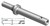 Aircraft Tool Supply HSR10-5-1/8 Drive Set High Shear Straight 1/8"