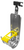 Minerallac J200SFC516 Silver / Yellow Flange Clamp with J-Hook
