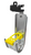 Minerallac J200BBC916 Silver / Yellow Beam Clamp with J-Hook