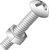 Minerallac 25716 Machine Screw Zinc Plated Steel