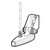 Humminbird XM 9 MDI T - Transom HELIX MEGA DI Transducer