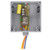 Functional Devices RIBT2402B Power Relay, 20 Amp SPDT, 24 Vac/dc/208-277 Vac Coil, Hi/Lo Voltage Separation, NEMA 1 Housing